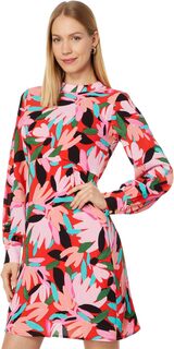 Мини-платье с длинными рукавами Donna Morgan, цвет Poppy/Light Pink