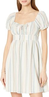 Мини-платье Babydoll Lucky Brand, цвет Multi Stripe