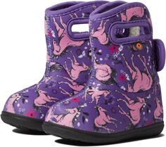 Зимние ботинки Baby Bogs II Unicorn Awesome Bogs, цвет Violet Multi