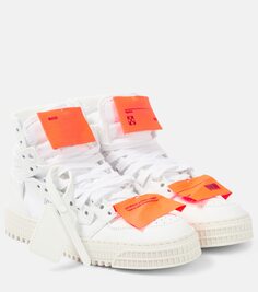 Кожаные кроссовки off court 3.0 Off-White, мультиколор