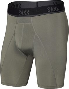 Трусы Kinetic HD Long Leg SAXX UNDERWEAR, цвет Cargo Grey