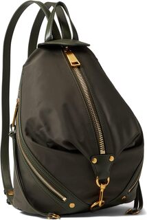 Рюкзак Nylon Medium Zipped Julian Backpack Rebecca Minkoff, цвет Olive/Olive