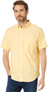 Оксфордская рубашка с коротким рукавом Nautica, цвет Light Mimosa