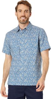 Рубашка с коротким рукавом с принтом, изготовленная из экологически чистых материалов Nautica, цвет Undercurrent