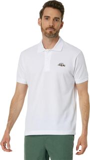 Рубашка-поло Netflix Lupin Short Sleeve Classic Fit Polo Shirt Lacoste, цвет White/The Witcher