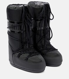 Классические плюс зимние ботинки Moon Boot, черный