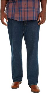 Джинсы Big &amp; Tall Flame-Resistant Rugged Flex Jeans Straight Fit Carhartt, цвет Deep Indigo Wash