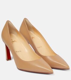 Кожаные туфли condora 85 Christian Louboutin, черный