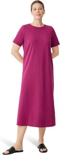 Платье с круглым вырезом Eileen Fisher, цвет Raspberry