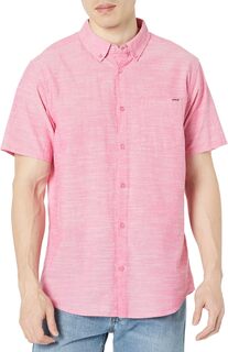 Рубашка One &amp; Only Stretch Short Sleeve Woven Hurley, цвет Pink Bloom