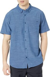 Рубашка One &amp; Only Stretch Short Sleeve Woven Hurley, цвет Obsidian 2