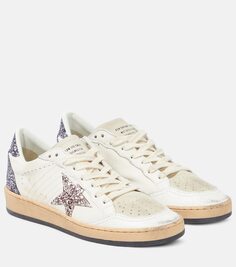 Кроссовки ball star Golden Goose, белый