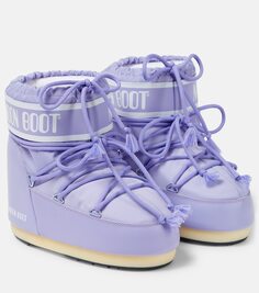 Низкие зимние ботинки icon Moon Boot, фиолетовый