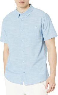 Рубашка One &amp; Only Stretch Short Sleeve Woven Hurley, цвет Blue Oxford 2