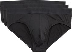 Черные трусы CK, комплект из 3 шт. Calvin Klein Underwear, цвет Black/Black/Black