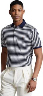 Рубашка-поло Classic Fit Soft Cotton Polo Shirt Polo Ralph Lauren, цвет French Navy/White