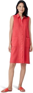 Классическое платье с воротником Eileen Fisher, цвет Grenadine