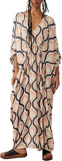 Накидка Groovy Baby Maxi Kaftan Free People, цвет Pink Sand