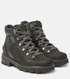 Кожаные походные ботинки lennox hiker stkd Sorel, черный
