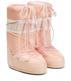 Зимние ботинки icon до колена Moon Boot, розовый