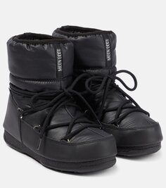 Низкие нейлоновые зимние ботинки wp 2 Moon Boot, черный