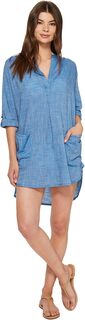 Накидка Boyfriend Beach Shirt Seafolly, цвет Chambray