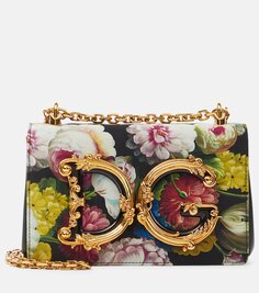 Сумка на плечо dg girls среднего размера с шармезом Dolce&amp;Gabbana, мультиколор