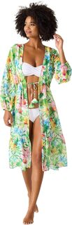 Накидка Orchid Garden Open Front Duster Tommy Bahama, белый