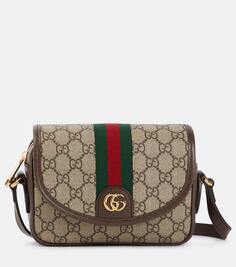 Сумка через плечо ophidia mini gg Gucci, мультиколор