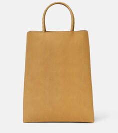 Маленькая коричневая кожаная сумка для покупок. Bottega Veneta, коричневый