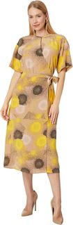 Платье Korinne с короткими рукавами EQUIPMENT, цвет Praline/Multi