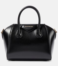 Кожаная сумка-тоут antigona Givenchy, черный