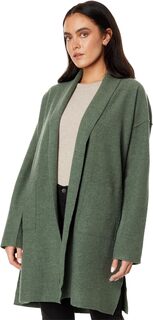 Жилет Petite High Collar Coat Eileen Fisher, цвет Cypress