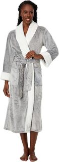 Халат Frosted Cashmere Fleece Robe N by Natori, черный