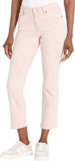 Джинсы Coated Mid-Rise Straight Ankle Jeans in Pale Pink Wash LAUREN Ralph Lauren, цвет Pale Pink Wash