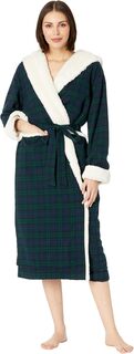 Халат Scotch Plaid Flannel Sherpa Lined Long Robe L.L.Bean, цвет Black Watch L.L.Bean®