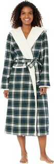 Халат Scotch Plaid Flannel Sherpa Lined Long Robe L.L.Bean, цвет Dress Gordon L.L.Bean®