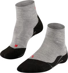 Короткие походные носки TK5 Wander Falke, цвет Grey (Light Grey 3403)