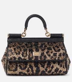 Мини-сумка через плечо sicily Dolce&amp;Gabbana, коричневый
