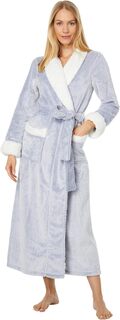 Халат Frosted Sherpa Robe Natori, цвет Slate Purple