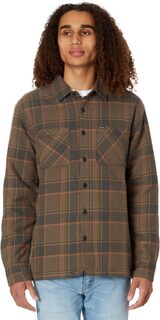 Рубашка Brickstone Lined Long Sleeve Flannel Volcom, цвет Mud