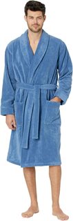 Халат Organic Terry Cloth Robe Regular L.L.Bean, цвет Rustic Blue L.L.Bean®