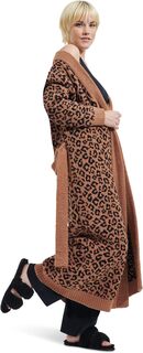 Халат Lenny Robe II Jacquard UGG, цвет Cider Leopard