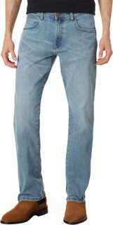 Джинсы Retro Green Jeans Slim Straight in Wild Bluff Wrangler, цвет Wild Bluff