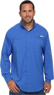 Рубашка Big &amp; Tall Tamiami II L/S Columbia, цвет Vivid Blue
