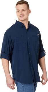 Рубашка Big &amp; Tall Tamiami II L/S Columbia, цвет Collegiate Navy