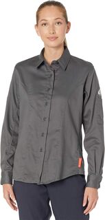 Тканая рубашка с длинными рукавами iQ Series Comfort Bulwark FR, цвет Charcoal