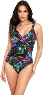 Слитный купальник Tropicat Revele Miraclesuit, цвет Black/Multi