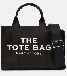 Маленькая холщовая сумка-тоут Marc Jacobs, черный