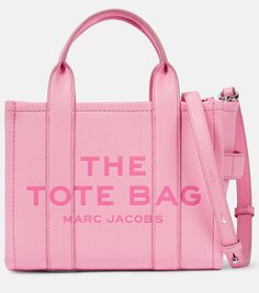 Маленькая кожаная сумка-тоут Marc Jacobs, розовый